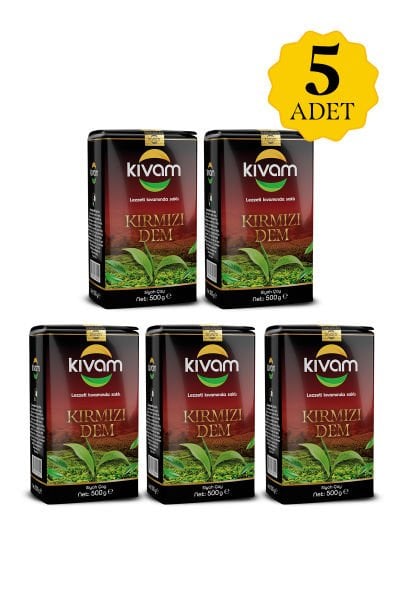 Kırmızı Dem 500 gr x 5 adet