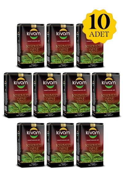 Kırmızı Dem 500 gr x 10 adet